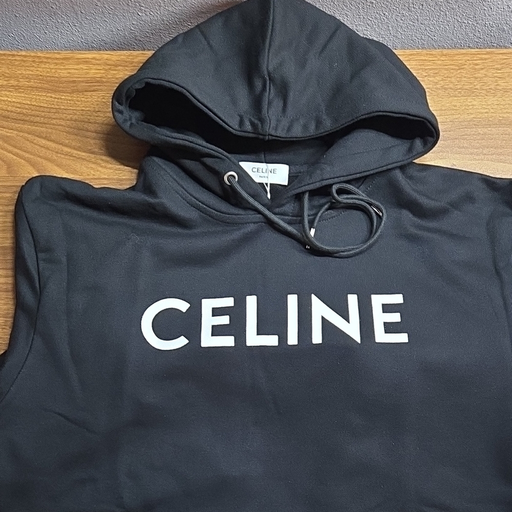Celine Black Hoodie